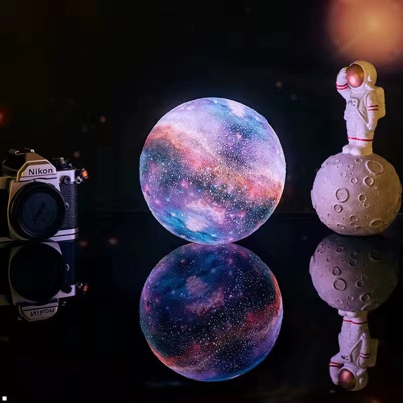3D Print Moon Lamp 16 Colors Remote LED Night Light Rechargeable Atmosphere Nightlight Indoor Room Bedroom Decor Chirstmas Gifts