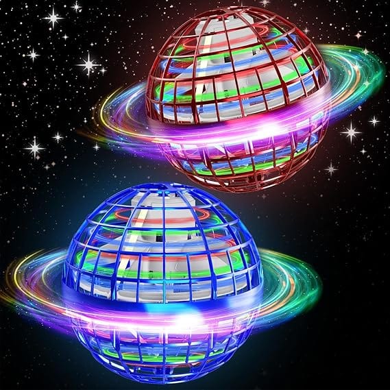 Anti-Collision Flying UFO Ball Drone With Lights 