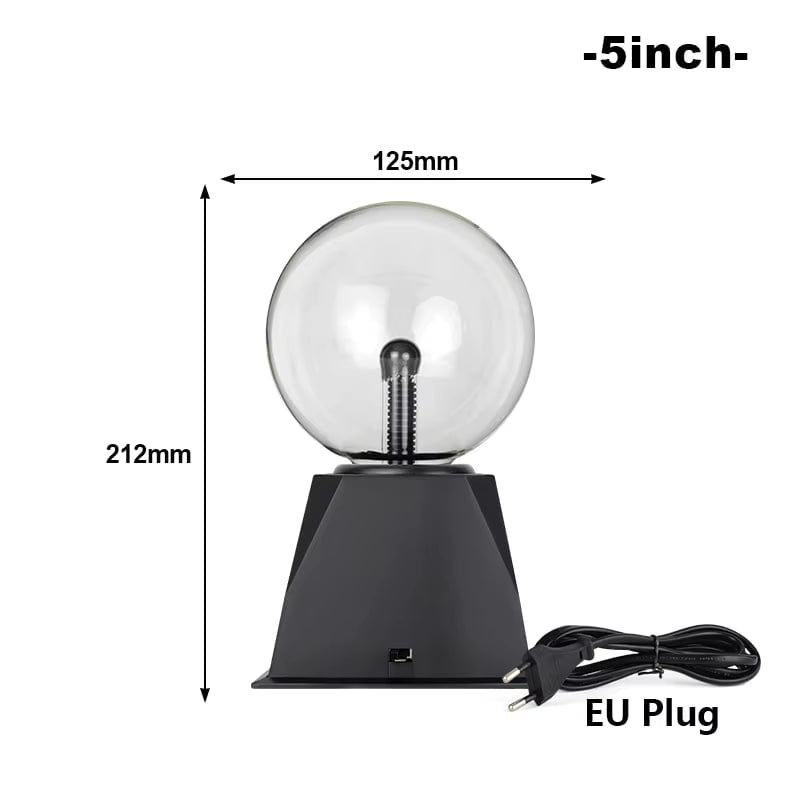Magic Crystal Plasma Ball Lamp 3/4/5/6/8 Inch LED Night Light Kid Birthday Christmas Gift Lighting Bedroom Decor Novelty Lamp