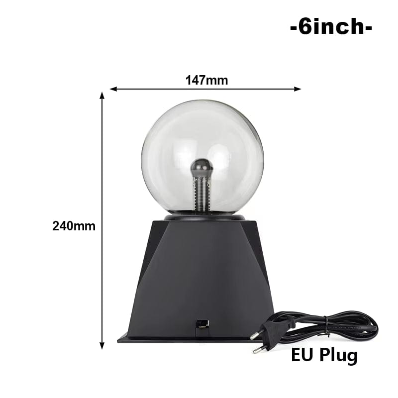 Magic Crystal Plasma Ball Lamp 3/4/5/6/8 Inch LED Night Light Kid Birthday Christmas Gift Lighting Bedroom Decor Novelty Lamp