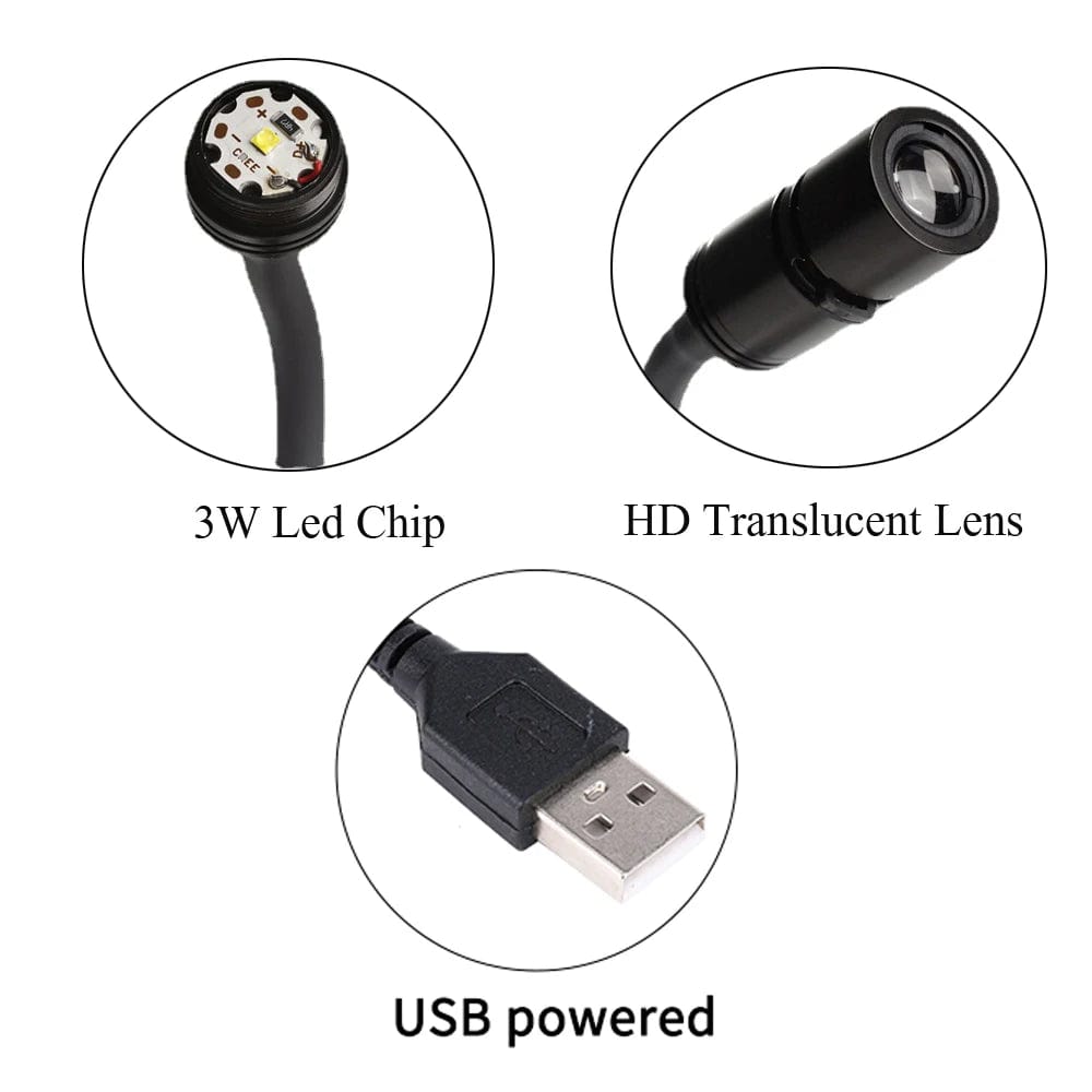 Sky Projector Night Light Planet Magic Moon Earth Projection 3W LED Lamp 360° Rotatable USB 5V Kids Bedroom Wall Decor Lighting
