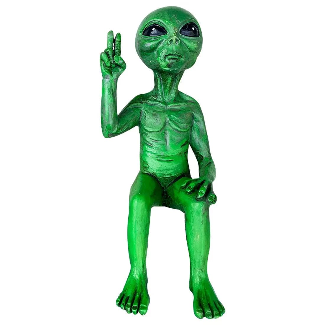 New Outer Space Alien Accessories Statue Martians Garden Figurine Set for Home Indoor Outdoor Decoration Courtyard Ornaments