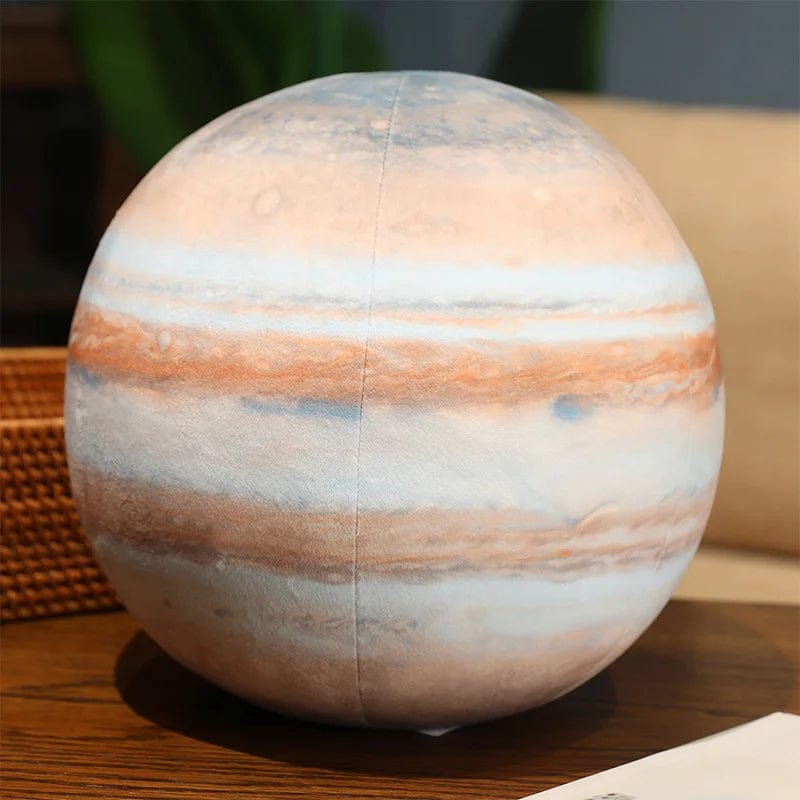 Lifelike Solar System Planet Earth Sun Mars Plush Toy Stuffed Mercury Jupiter Saturn Uranus Neptune round Ball Throw Pillow