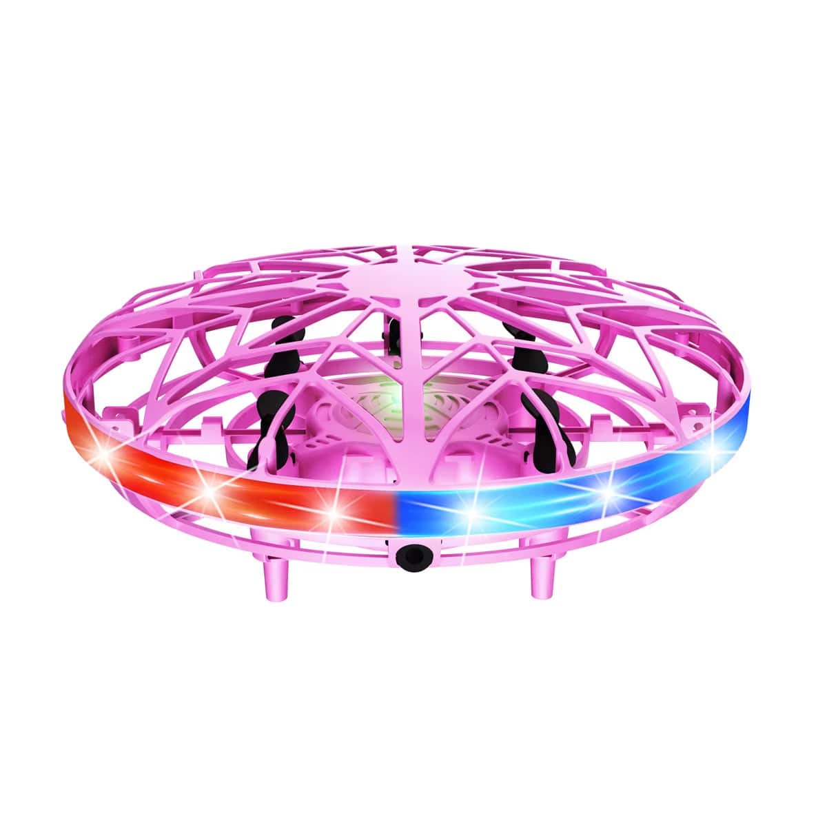 Colorful Anti-Collision Flying Helicopter Magic Hand UFO Ball Aircraft Sensing Mini Induction Drone Kids Electric Toy Gift