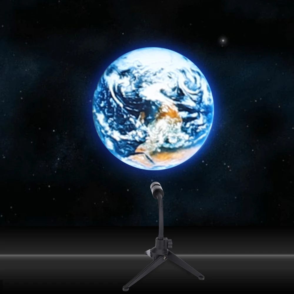 Sky Projector Night Light Planet Magic Moon Earth Projection 3W LED Lamp 360° Rotatable USB 5V Kids Bedroom Wall Decor Lighting
