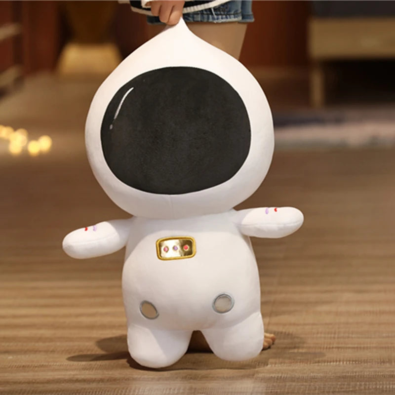 Stuffed Super Soft Unique Cosmonaut Plush Toys Lovely Space Astronaut Cartoon Peluche Pillow for Kids Baby Boys Birthday Gifts