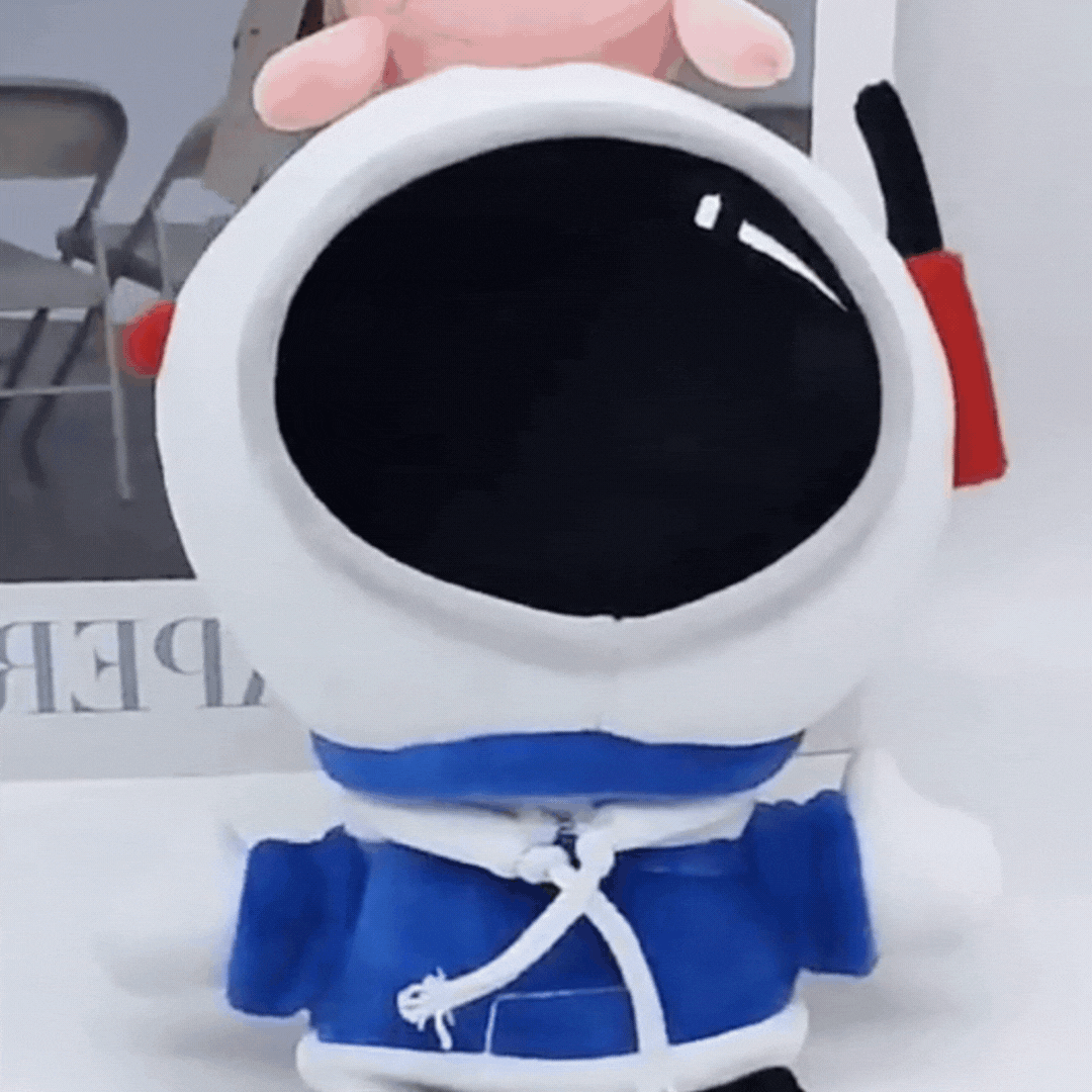 Creatively Designed Astronaut Toy Plush Cushion