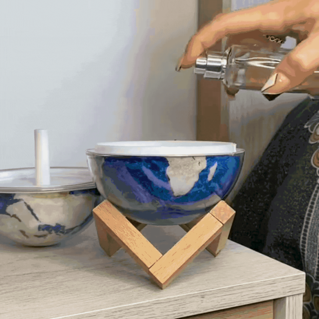 Creatively Designed Planet Air Humidifier With LED Lights