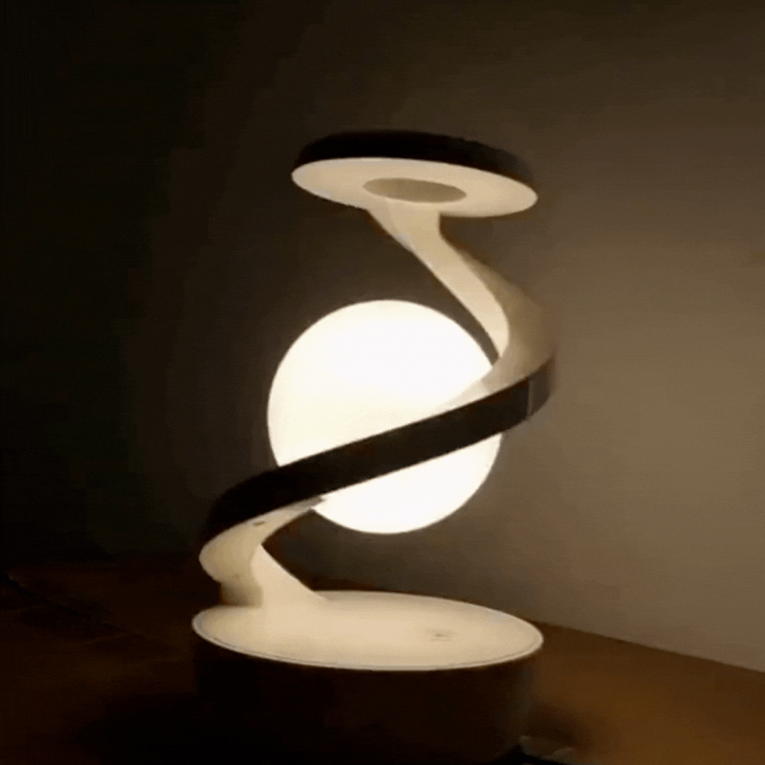 Stunning Display 360° Rotation Bedroom LED Moon Lamp