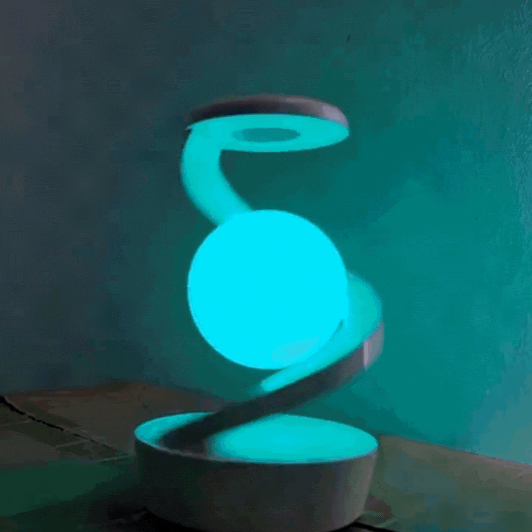 Stunning Display 360° Rotation Bedroom LED Moon Lamp