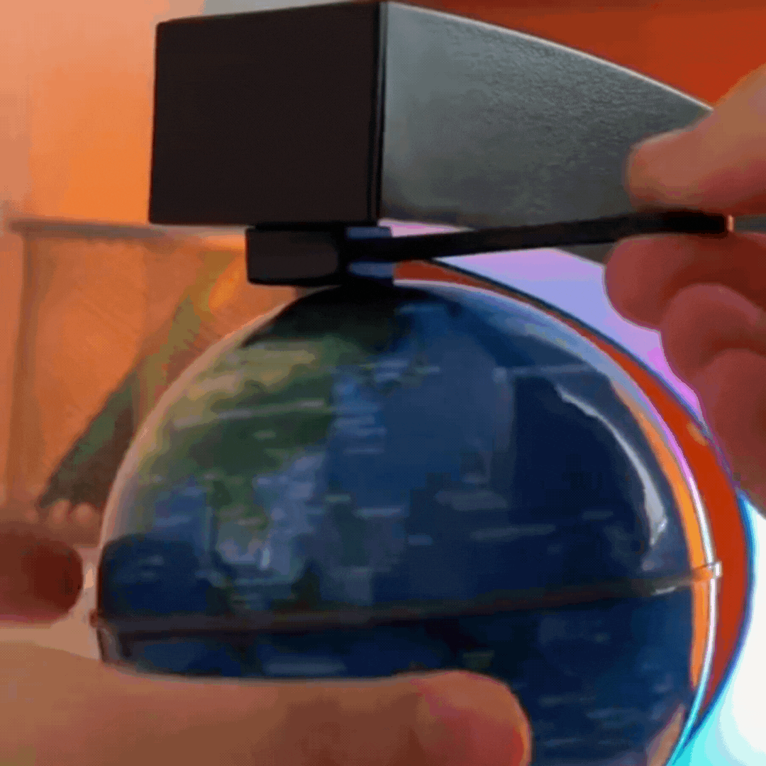 Novel Levitating Globe LED Bedroom Ball Lamp
